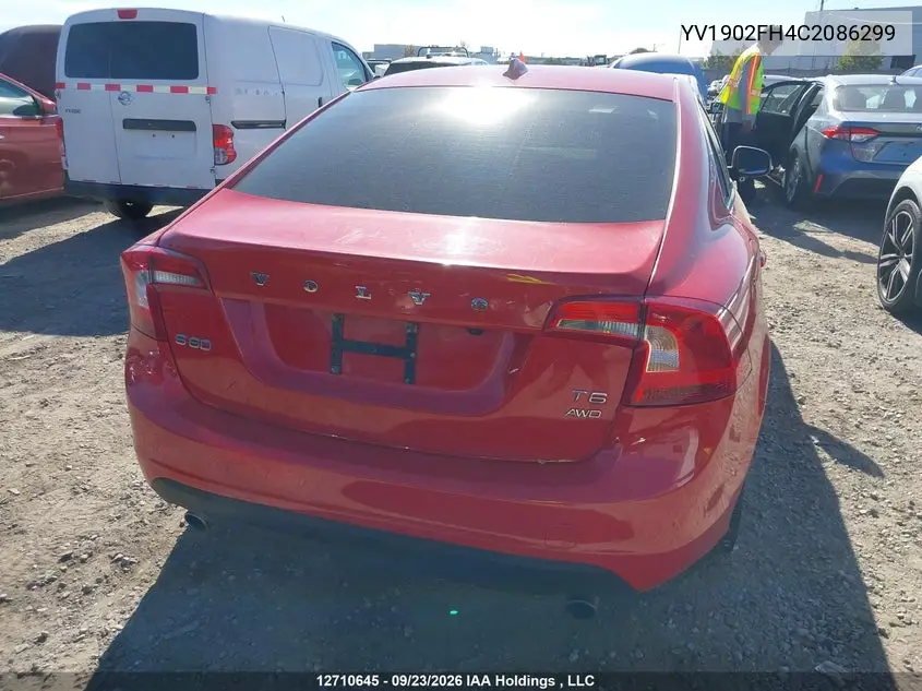 2012 VOLVO S60 VIN YV1902FH4C2086299 — фото 16