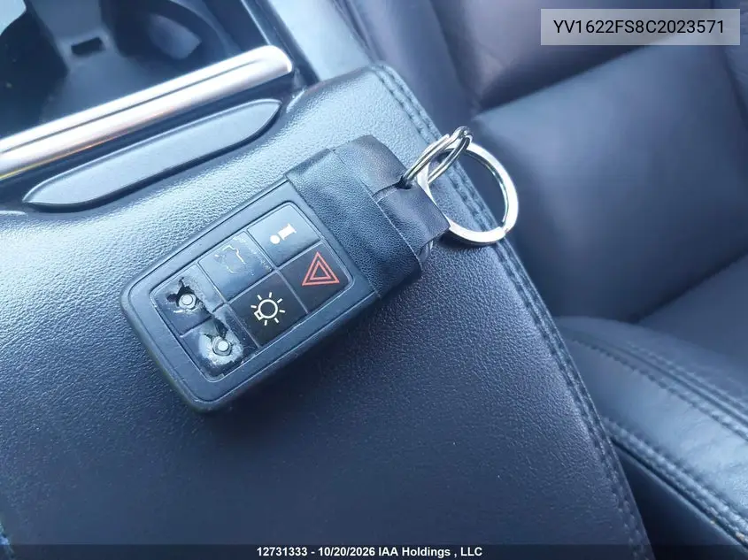 2012 VOLVO S60 VIN YV1622FS8C2023571 — фото 11