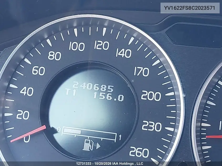 2012 VOLVO S60 VIN YV1622FS8C2023571 — фото 15