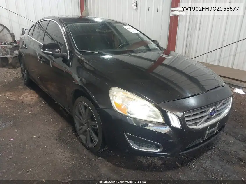 VOLVO S60 2012, VIN YV1902FH9C2055677