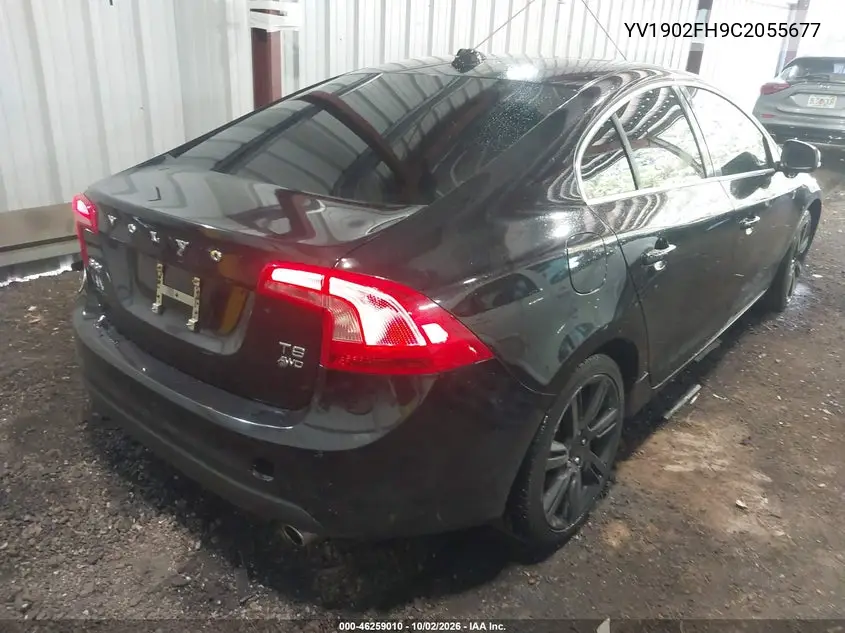 2012 VOLVO S60 VIN YV1902FH9C2055677 — фото 4