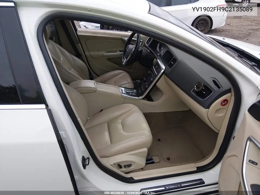 2012 VOLVO S60 VIN YV1902FH9C2135089 — фото 5