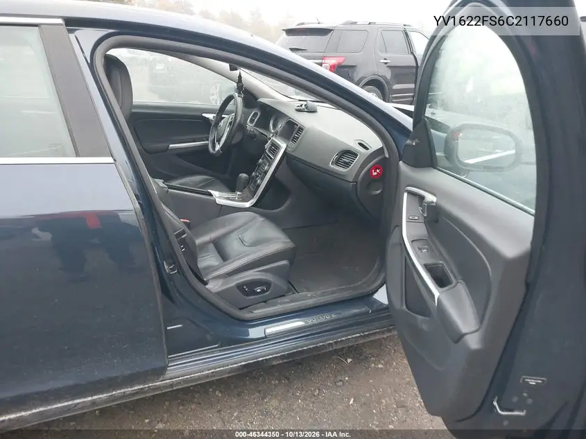 2012 VOLVO S60 VIN YV1622FS6C2117660 — фото 5
