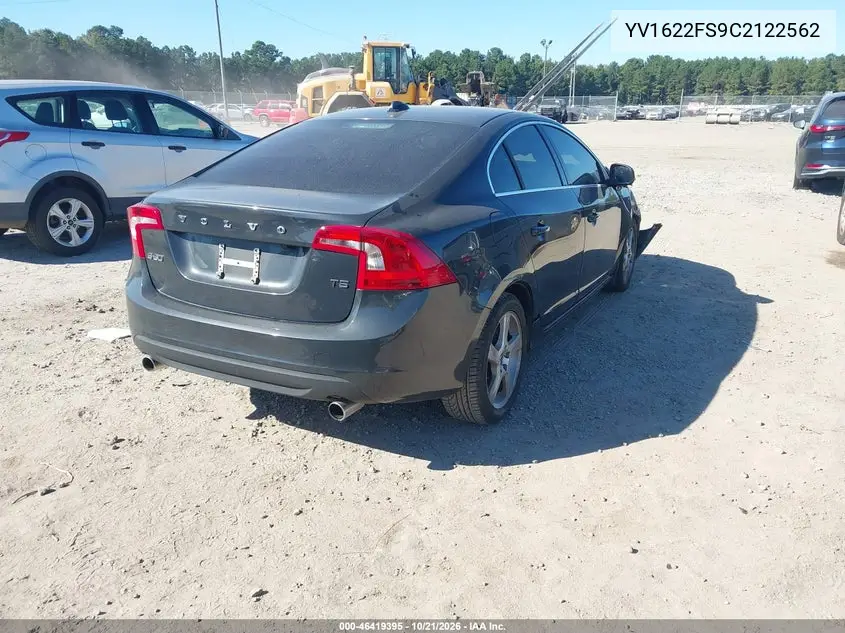 2012 VOLVO S60 VIN YV1622FS9C2122562 — фото 4