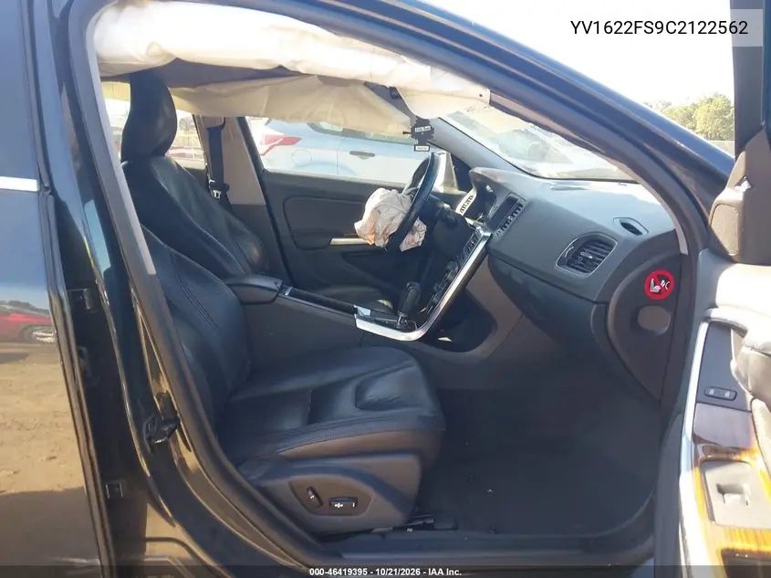 2012 VOLVO S60 VIN YV1622FS9C2122562 — фото 5