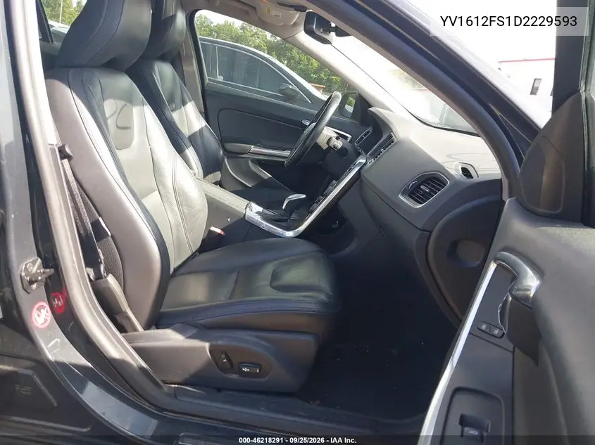 2013 VOLVO S60 VIN YV1612FS1D2229593 — фото 5