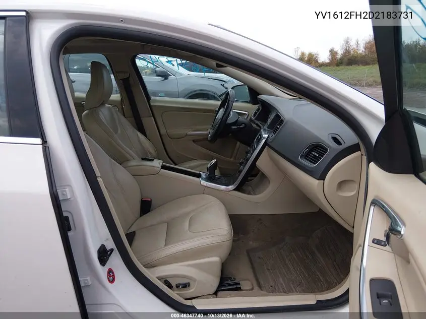 2013 VOLVO S60 VIN YV1612FH2D2183731 — фото 5