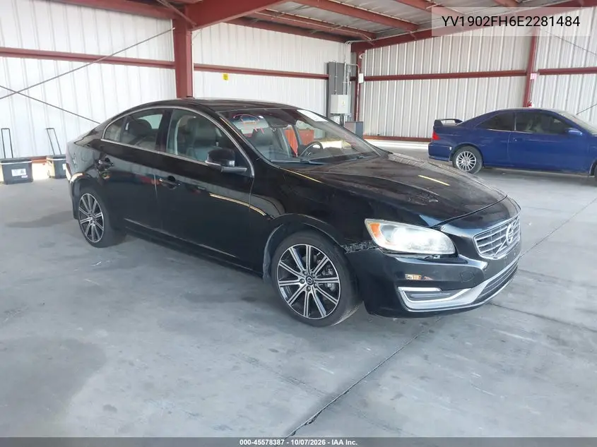 VOLVO S60 2014, VIN YV1902FH6E2281484