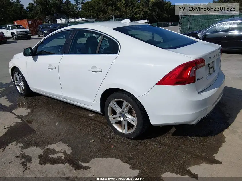 2015 VOLVO S60 VIN YV126MFB5F2301328 — фото 3