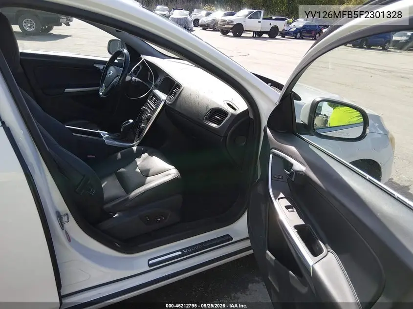 2015 VOLVO S60 VIN YV126MFB5F2301328 — фото 5