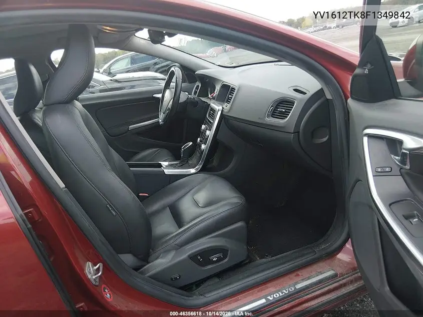 2015 VOLVO S60 VIN YV1612TK8F1349842 — фото 5