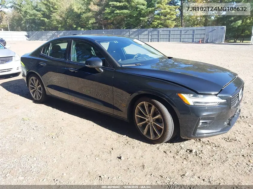 VOLVO S60 2021, VIN 7JR102TZ4MG108632