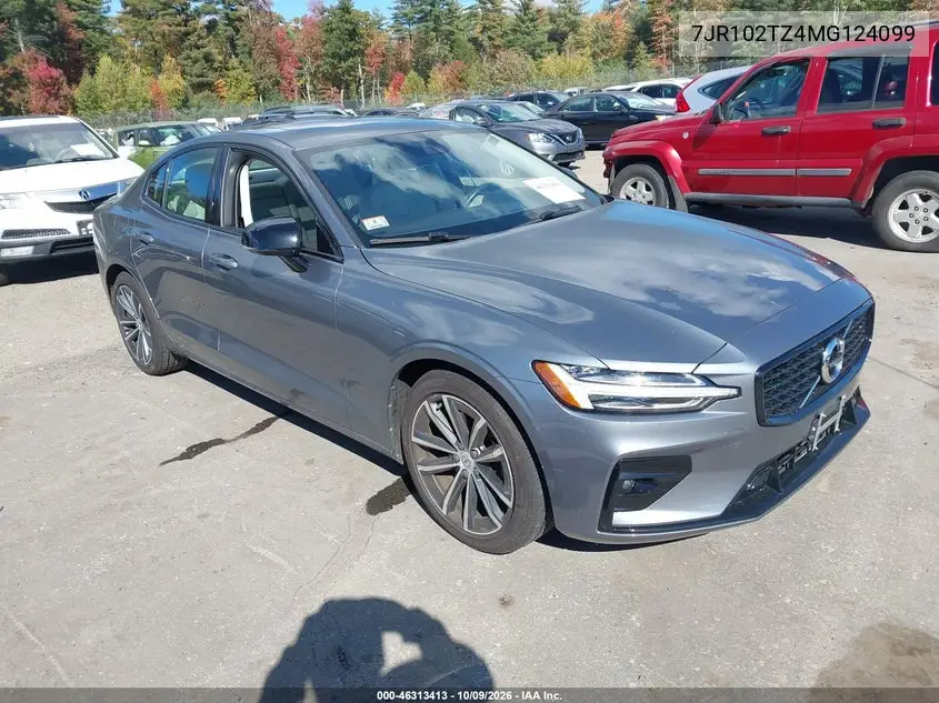 VOLVO S60 2021, VIN 7JR102TZ4MG124099