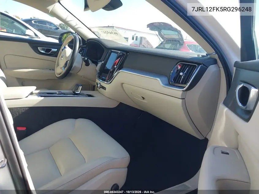 2024 VOLVO S60 VIN 7JRL12FK5RG296248 — фото 5