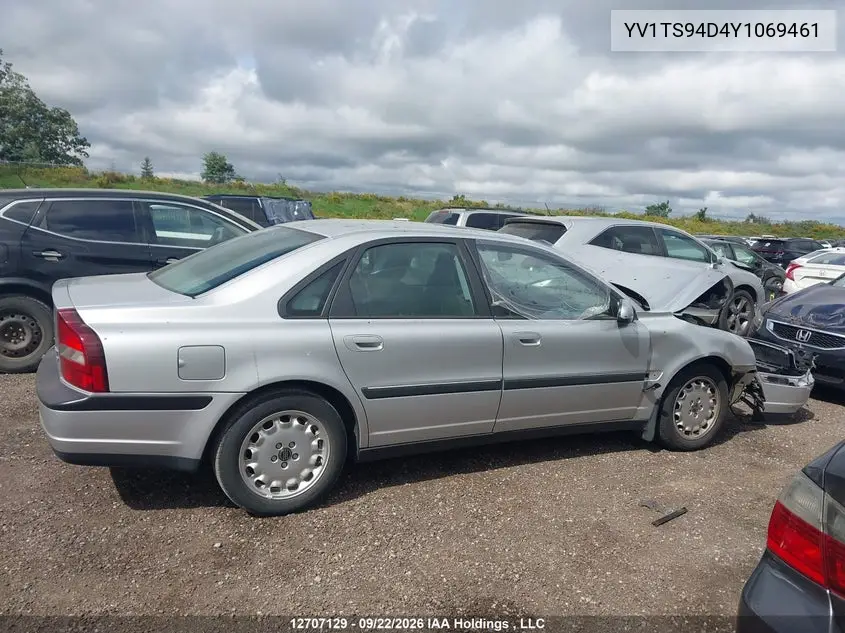 2000 VOLVO S80 VIN YV1TS94D4Y1069461 — фото 13