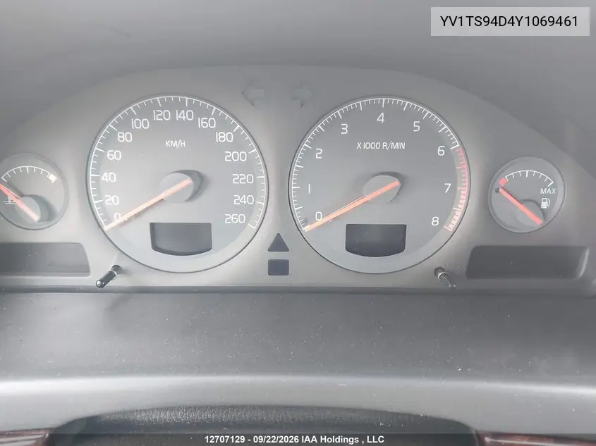 2000 VOLVO S80 VIN YV1TS94D4Y1069461 — фото 15