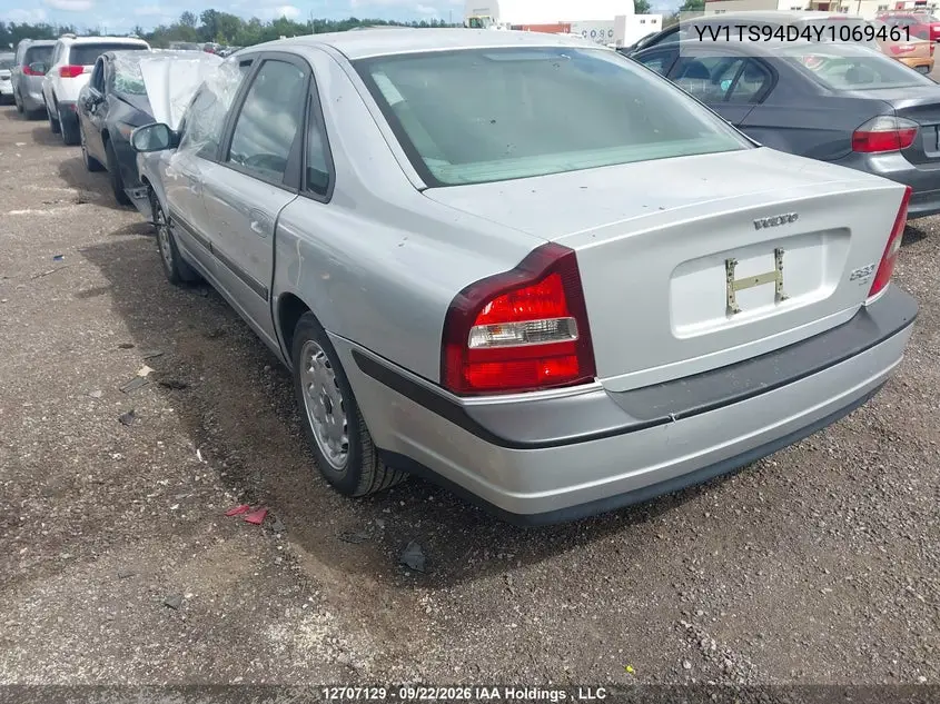 2000 VOLVO S80 VIN YV1TS94D4Y1069461 — фото 3