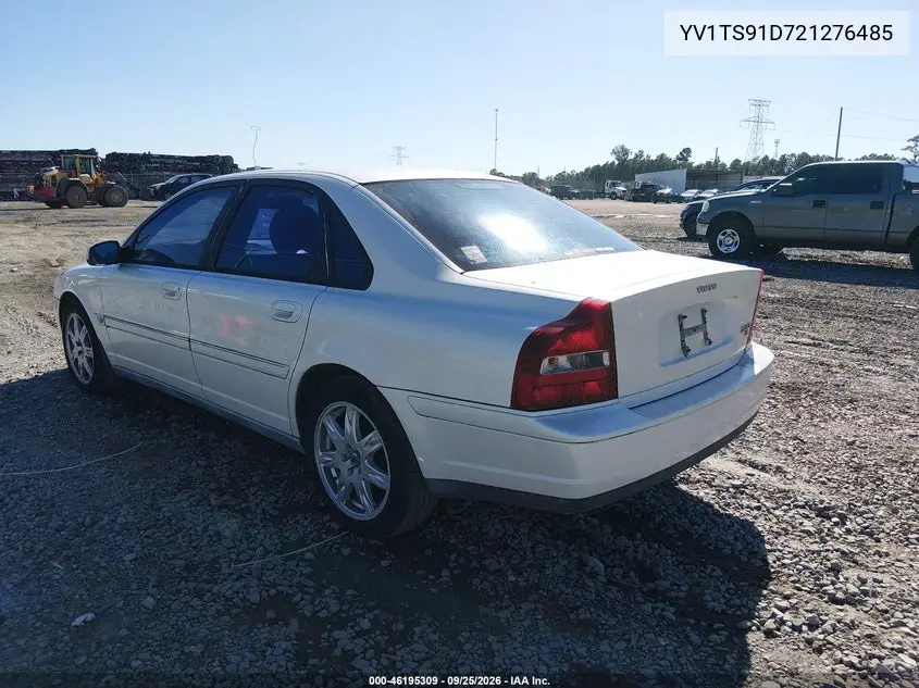 2002 VOLVO S80 VIN YV1TS91D721276485 — фото 3