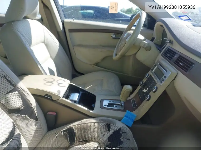 2008 VOLVO S80 VIN YV1AH992381055936 — фото 5