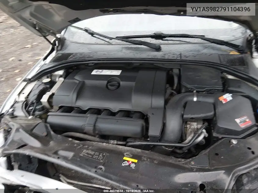 2009 VOLVO S80 VIN YV1AS982791104396 — фото 10