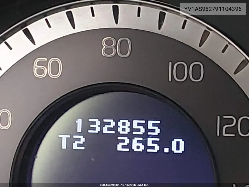 2009 VOLVO S80 VIN YV1AS982791104396 — фото 15