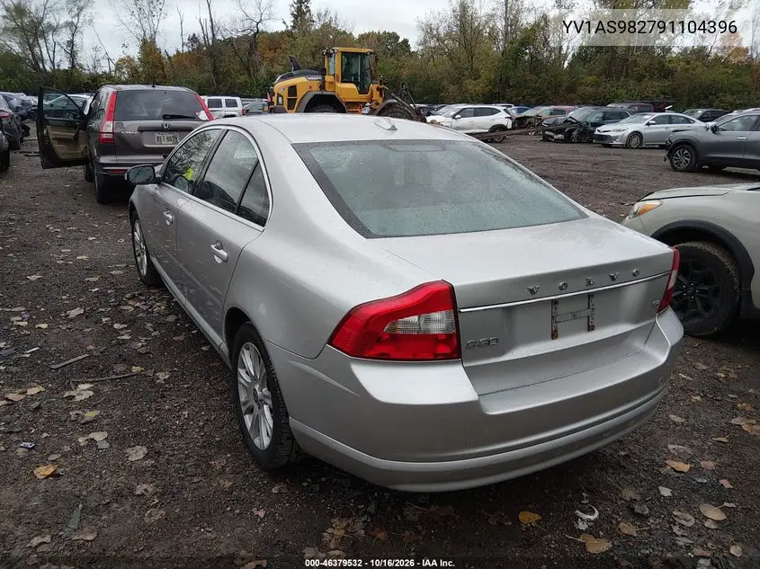 2009 VOLVO S80 VIN YV1AS982791104396 — фото 3