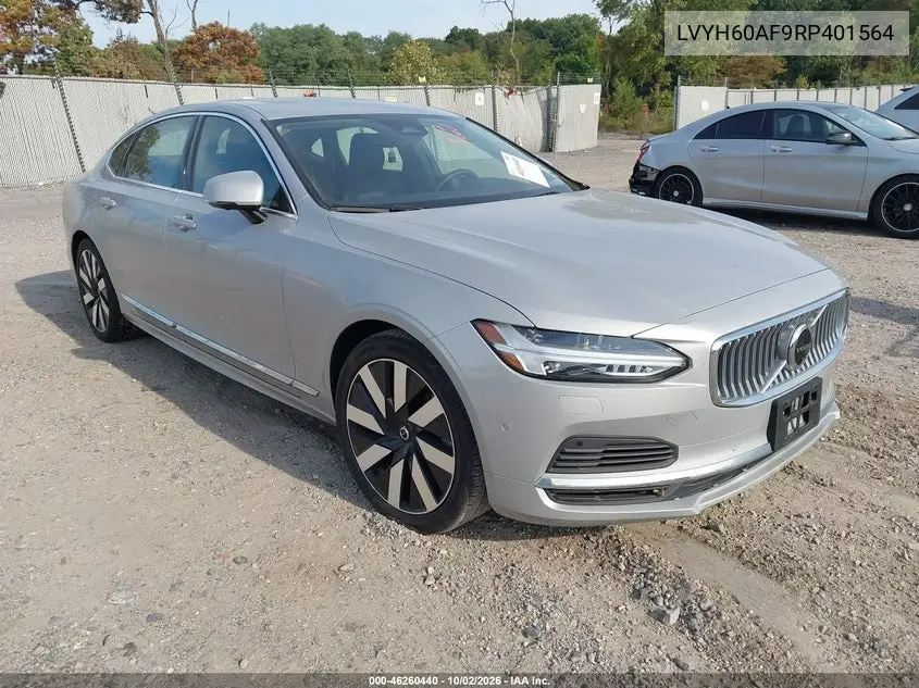 VOLVO S90 2024, VIN LVYH60AF9RP401564