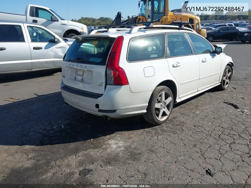 2009 VOLVO V50 VIN YV1MJ672292488467 — фото 4