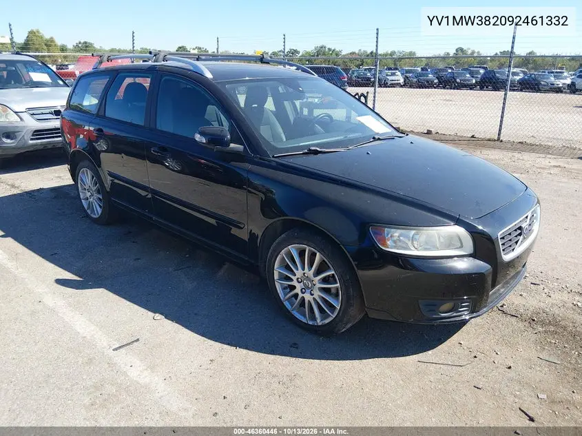 VOLVO V50 2009, VIN YV1MW382092461332