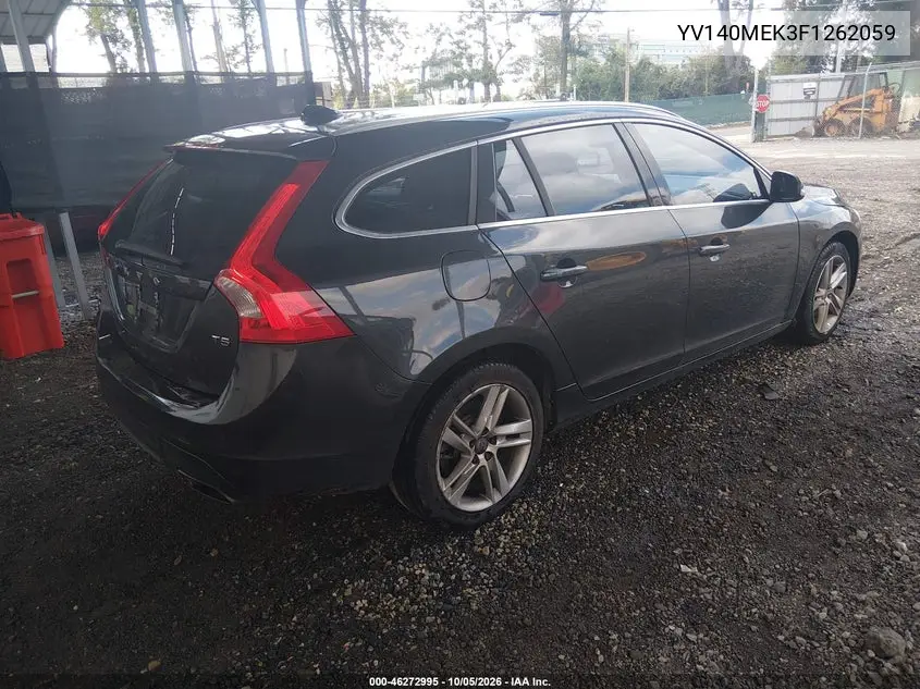 2015 VOLVO V60 VIN YV140MEK3F1262059 — фото 4