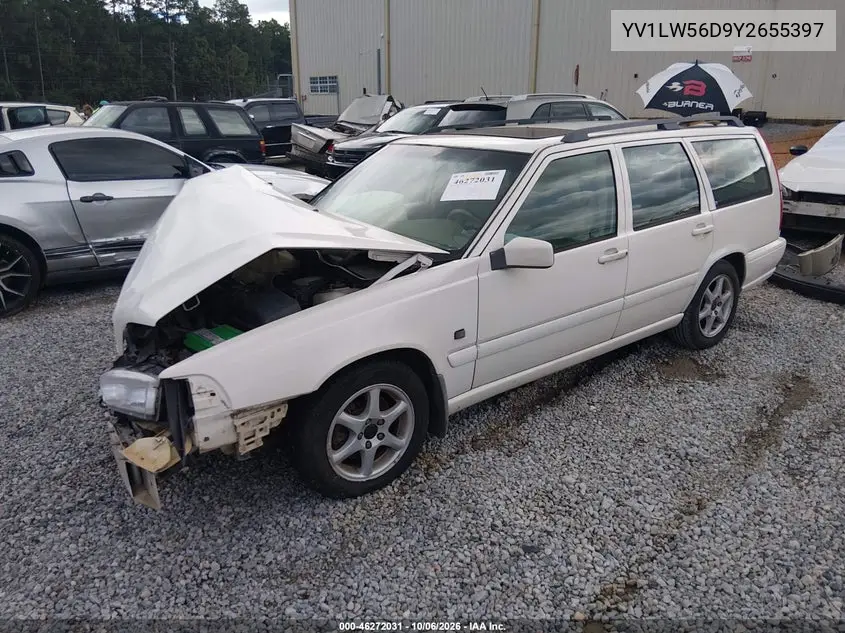 2000 VOLVO V70 VIN YV1LW56D9Y2655397 — фото 2