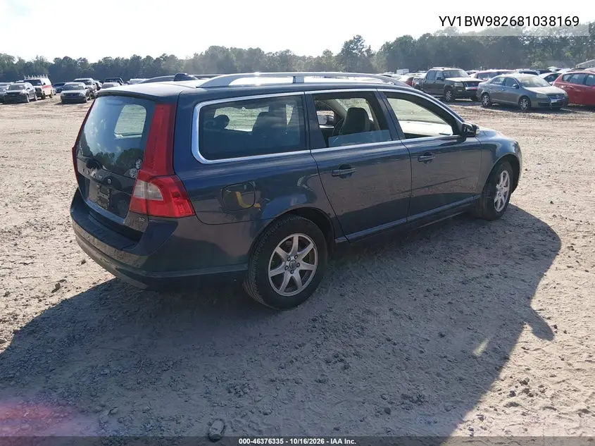 2008 VOLVO V70 VIN YV1BW982681038169 — фото 4