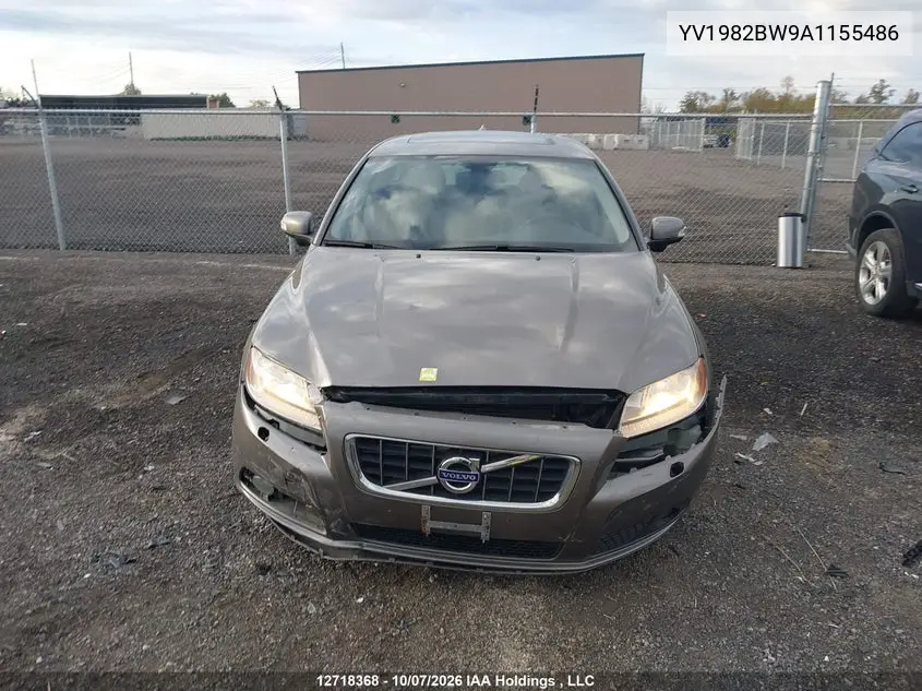 2010 VOLVO V70 VIN YV1982BW9A1155486 — фото 11