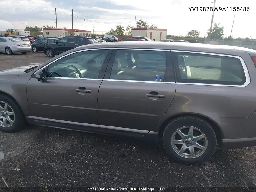2010 VOLVO V70 VIN YV1982BW9A1155486 — фото 13