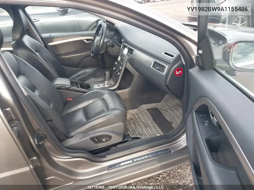 2010 VOLVO V70 VIN YV1982BW9A1155486 — фото 5