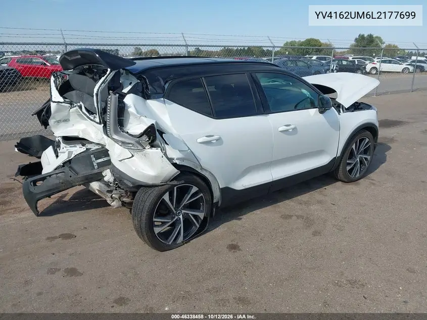 2020 VOLVO XC40 VIN YV4162UM6L2177699 — фото 4