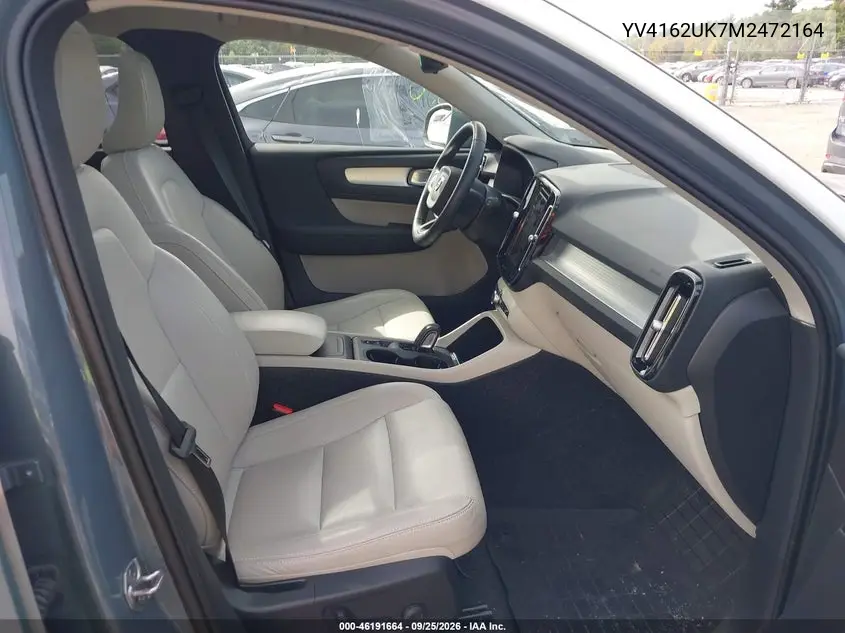 2021 VOLVO XC40 VIN YV4162UK7M2472164 — фото 5