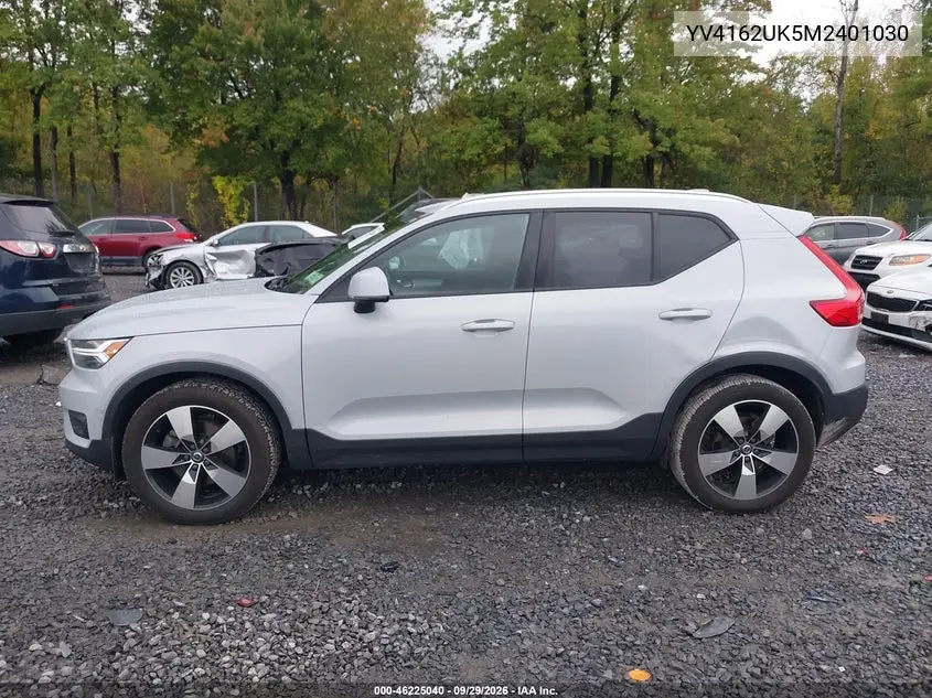 2021 VOLVO XC40 VIN YV4162UK5M2401030 — фото 14