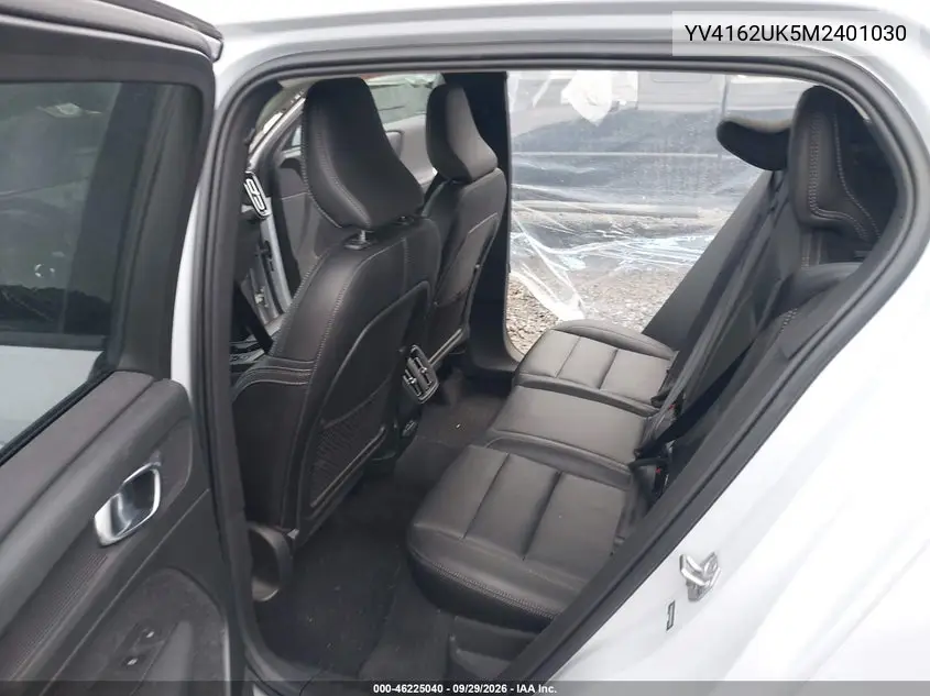 2021 VOLVO XC40 VIN YV4162UK5M2401030 — фото 8