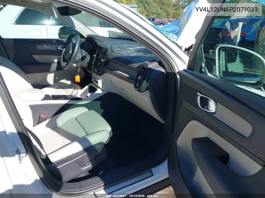 2023 VOLVO XC40 VIN YV4L12UN6P2071033 — фото 5