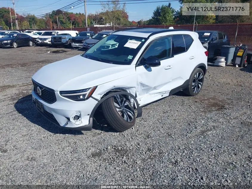 2024 VOLVO XC40 VIN YV4L12UL5R2371776 — фото 2