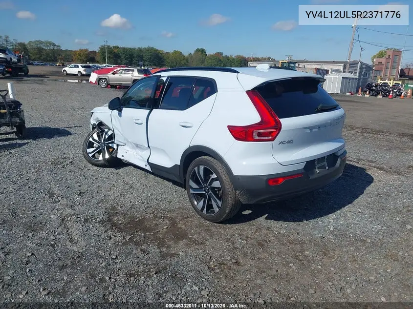 2024 VOLVO XC40 VIN YV4L12UL5R2371776 — фото 3