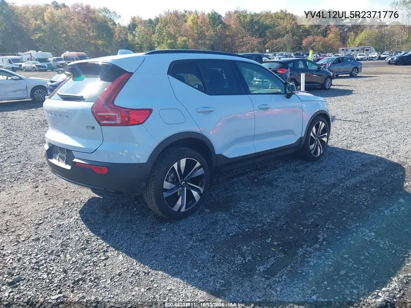 2024 VOLVO XC40 VIN YV4L12UL5R2371776 — фото 4