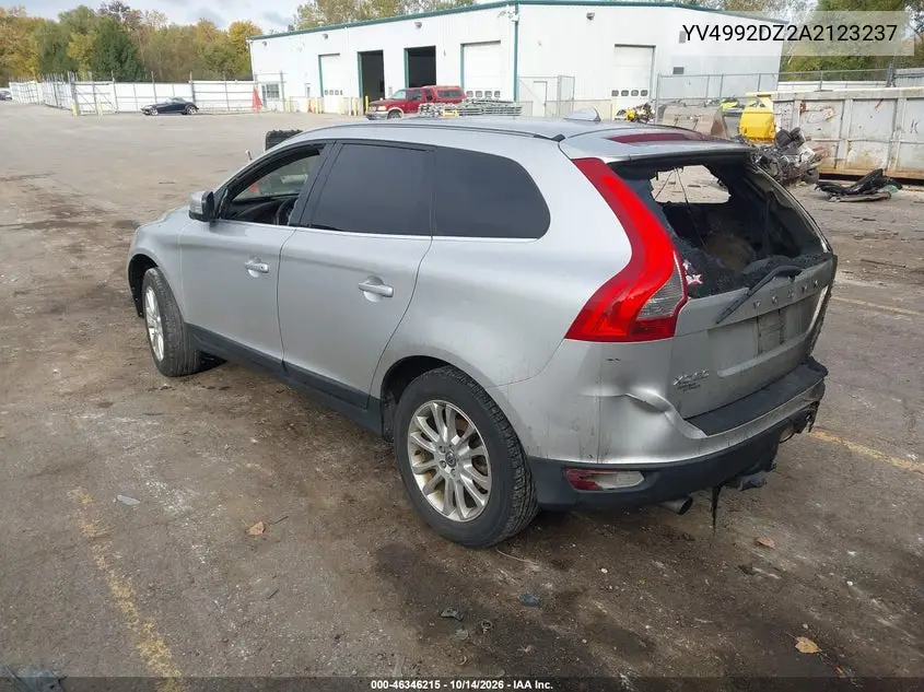 2010 VOLVO XC60 VIN YV4992DZ2A2123237 — фото 3