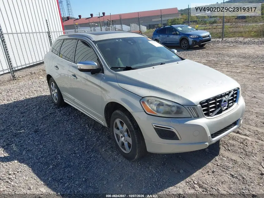 VOLVO XC60 2012, VIN YV4902DZ9C2319317
