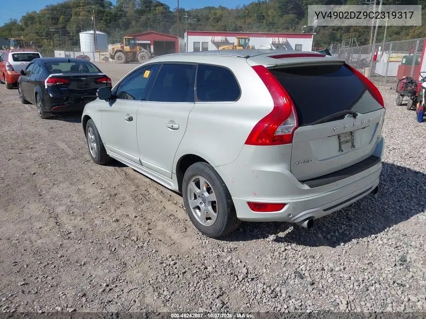 2012 VOLVO XC60 VIN YV4902DZ9C2319317 — фото 3