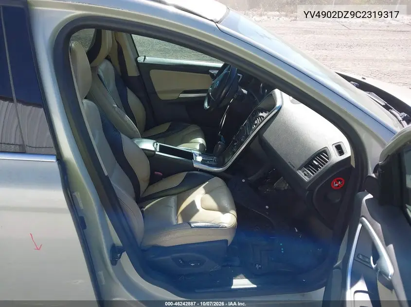 2012 VOLVO XC60 VIN YV4902DZ9C2319317 — фото 5