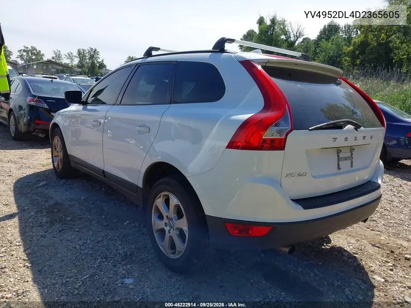 2013 VOLVO XC60 VIN YV4952DL4D2365605 — фото 3