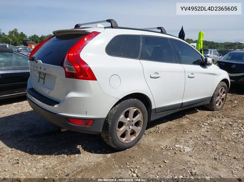 2013 VOLVO XC60 VIN YV4952DL4D2365605 — фото 4