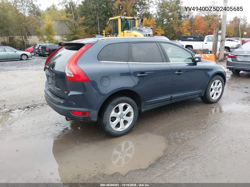 2013 VOLVO XC60 VIN YV4940DZ5D2405685 — фото 4